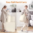 thumbnail image 4 of Cesto de ropa Lifewit doble con tapa y bolsas extraíbles 136 L, 4 of 6