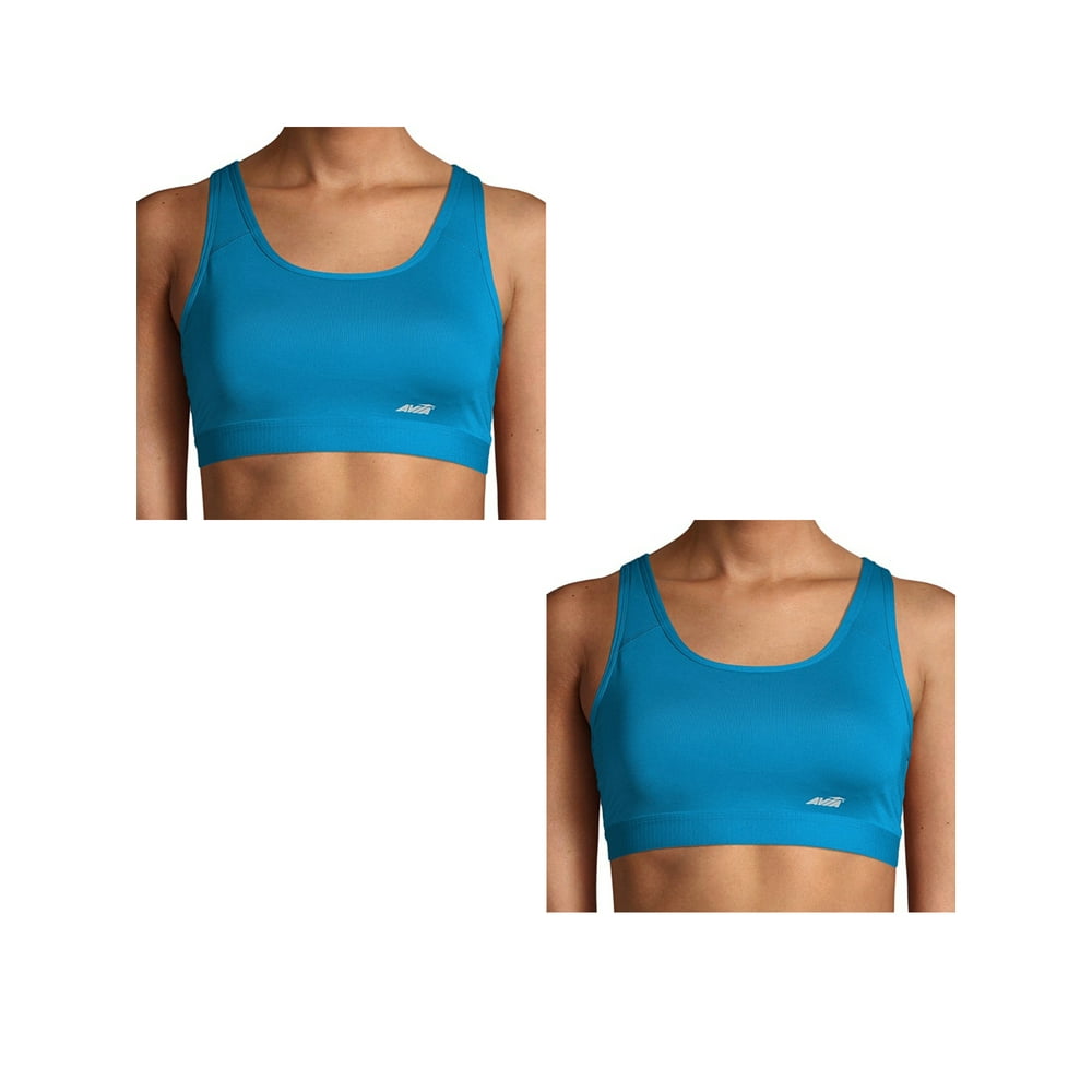 Avia Avia Medium Support Strappy Sports Bra, 2 Pack