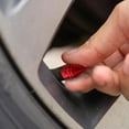 thumbnail image 4 of IDEANATEGRATE 4Ud Tapones De Para Neumáticos En Aluminio Rojo Para Accesorios De Carro, 4 of 6