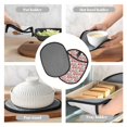 thumbnail image 7 of Rocae Forest Mushrooms for Silicone Pot Holders, Oven Mitts Heat Resistant Hot Pads with Pockets,Non-Slip Bbq Baking Smoking Potholders ,7.5"x9.4", 7 of 7