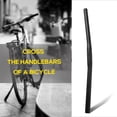 thumbnail image 3 of Barre Droite de Fixation en Alliage pour Vélo Couleur:Noir, 3 of 8