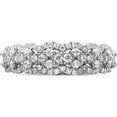 thumbnail image 4 of 14K White Gold Lab Grown Diamond Si1/Si2, G H I, Band (Size 7) Made In India rm9109-063-7wlg, 4 of 5