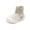 A01/Beige, variant on Meckior Baby Sock Shoes High-Top Checkered Toddler Walking Shoes Non-Slip Breathable Soft Sole for baby Boys Girls