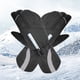 thumbnail image 5 of Guantes impermeables de invierno, guantes térmicos para pantalla táctil, guantes térmicos de esquí a prueba de viento Gris XL Cola Guantes de invierno, 5 of 8