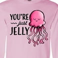 thumbnail image 4 of Inktastic You're Just Jelly with Pink Jellyfish Long Sleeve T-Shirt, 4 of 5