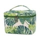 thumbnail image 2 of Mejor bolsa de maquillaje de viaje con portaespejos y brochas - Bolsa portátil de cosméticos para mujer, organizadora de artículos de aseo resistente al agua, 2 of 3