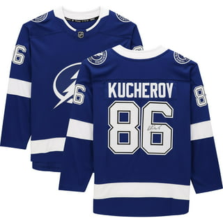 Men's Tampa Bay Lightning Nikita Kucherov Fanatics Branded White 2022 NHL  Stadium Series Name & Number T-Shirt