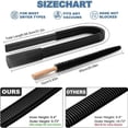 thumbnail image 3 of Dryer Vacuum Hose Attachment,Dryer Vent Cleaner Kit,Lint Brush And Vacuum Hose Attachment, Flexible Dryer Lint Remover Tool For Deep Cleaning, Universal Adapter Dryer Vent Cleaning Kit For Home, 3 of 6