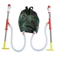 thumbnail image 4 of Distribuidor de fertilizantes, aplicador de estiércol agrícola, para jardín, portátil, con mochila Tubo metálico doble, 4 of 8