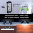 thumbnail image 5 of 1 Pack - SnapPower Multi-Color GuideLight – Outlet Cover RGB Lights, Customizable Ambient Lighting/Mood Lighting for Home, Kitchen, Gaming Room, Kids Bedroom, Holiday Decor (Light Almond, GFCI), 5 of 6