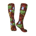 thumbnail image 4 of Balery Frogs And Mushrooms Fun Novelty Socks Men'S Women'S Crew Socks Funny Crazy Novelty Socks Quirky And Cool Socks, 4 of 9