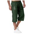 thumbnail image 1 of Wyzesi Long Pants for Men Guest with Slit Jogging In Spring and Summer Relaxing and Relaxing Beach Vacation Nine Point Sweatpants Male Christmas Clothes, 1 of 4