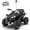 black, variant on SaveJoy 24V Kids Electric XXXL ATV with Parent Remote Control, 4-Wheel Shock Absorber, Bluetooth Music & English, Pink