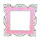thumbnail image 2 of Xihbxyly Adhesivo para Portalámparas de Pared, Resina Decorativa, Diseño Adhesivo, Decoración Creativa, Uso Versátil, Fácil Aplicación, Blanco, Rosa y Azul, 86 X 86 Mm., 2 of 2