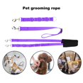 thumbnail image 4 of Corde de Toilettage pour Animaux Réglable 3 Pcs Kit de Toilettage pour Animaux avec Anneau de Toilettage Sangle d'Extension Multifonctionnelle Réglable Corde de Toilettage pour Animaux, 4 of 8