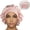 Ivory/Rose, variant on Satin Silk Sleep Bonnet – Double Layer Reversible Hair Wrap - Leopard/Black