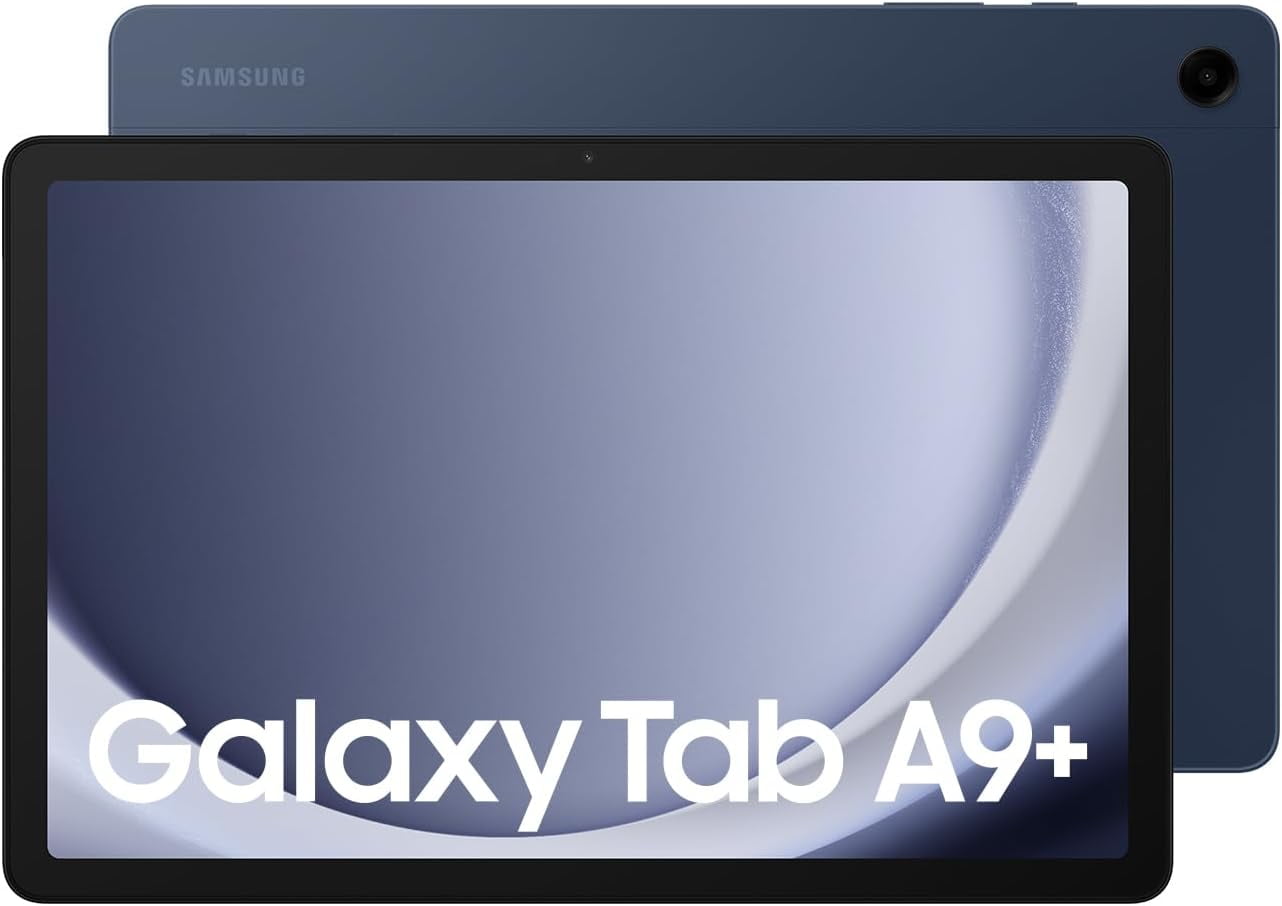 Open Box Samsung Galaxy Tab A9+ Plus 5G (Wi-Fi+ Cellular GSM Only) 11” inch 64GB 4GB RAM (2023) International Version Tablet (X216)