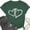 Green, variant on Shirts for Women Cute Love Heart Graphic Valentine's T Shirts Casual Spring Day Tops Tee Blouse