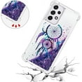 thumbnail image 5 of Case for Galaxy S24 FE,Flowing Bling Liquid Hearts Sparkle Moving Glitter Quicksand Waterfall Anti-Fall Protective Girls Women Phone Case for Samsung Galaxy S24 FE 5G,2024 (Bells), 5 of 14