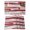 Red, variant on Placemats Set of 4, Yellow Gray Stripes Woven Placemat, Linen Place Mats for Kitchen/Dining Tables, Watercolor Modern Abstract Minimalist Washable Table Mats for Party