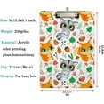 thumbnail image 2 of FMSHPON Cartoon Raccoon Leaves Mushroom Clipboard Hardboard Wood Nursing Clip Board and Pull for Standard A4 Letter 13x9 inches, 2 of 5