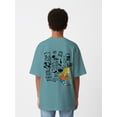 thumbnail image 3 of The Simpsons, Boys' Elevated Front and Back Graphic T-Shirt, Bad Boy Spray, Sizes 4-18, 3 of 8