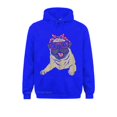 thumbnail image 3 of Bandana con lunares de Pug para amantes de los perros, regalo para mujeres, sudaderas únicas de moda nuevas, sudaderas con capucha para hombres, ropa para exteriores para el DÍA DE AÑO NUEVO, 3 of 5
