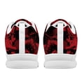 thumbnail image 7 of COEQINE Bloody Print Cobweb Women Sneakers White Sole Lace Up Women Running Shoes for Outdoor Comfortable Training Athletic Sport Shoes Halloween Footwear, 7 of 7