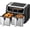 Black, variant on G-Ocean Air Fryer with Dual/Double-Basket, 9.5 Quarts Large Capacity, Independent Temp Control, 10 Preset Modes, Gray