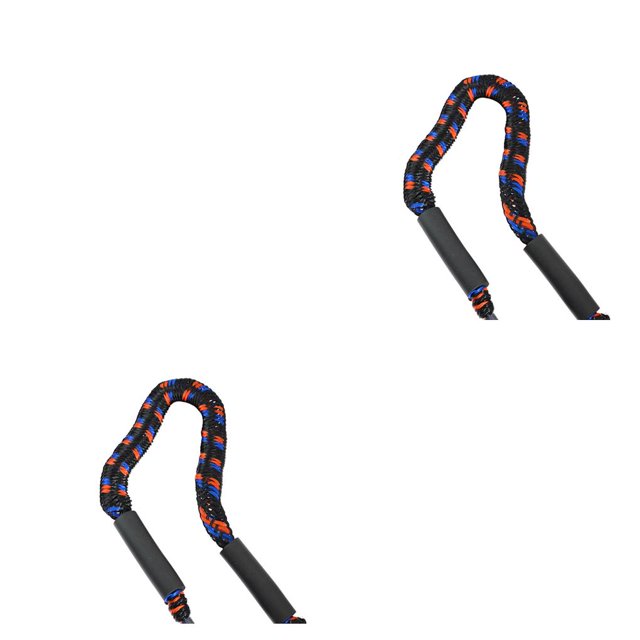 Sonducket 1,22 M portátil PVC Kayak Bungee Dock Line barcos pontón motora amarre cuerda elástica barcos accesorios negro rojo azul Type1 NO1
