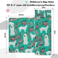 thumbnail image 5 of Great Pyrenees Dog and Pioneer Flower Toddler Nap Mats for Kids Preschool,Sleeping Mat Bag or Kids,Toddler Sleeping Bag,Toddler Nap Mat or Daycare, 5 of 6