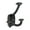 Oil-Rubbed Bronze, variant on Amerock Vicinity Traditional Double Prong Satin Nickel Wall Hook