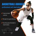 thumbnail image 3 of Gafas de regate Baloncesto Deportes Gafas de baloncesto Gafas negras de regate ajustables Equipo de entrenamiento de baloncesto para jóvenes, 3 of 5