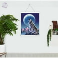 thumbnail image 3 of 3D LiveLife Lenticular Wall Art – Moonlight Sonata by Deluxebase | 3D Wolf Art by Jerry LoFaro, 3 of 3