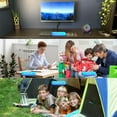 thumbnail image 3 of VOCOO USB RGB Desk Fan with 4.9ft Cable, Portable Cooling Personal Quiet Fan, 3 Strong Speeds, 8-Color LED Lights, 360° Rotate Adjustable, for Home Office Desktop Bedroom, 3 of 8