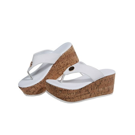 

Lacyhop Classic Summer Flip Flop Thong Sandals for Women-Comfort Non Slip Slippers