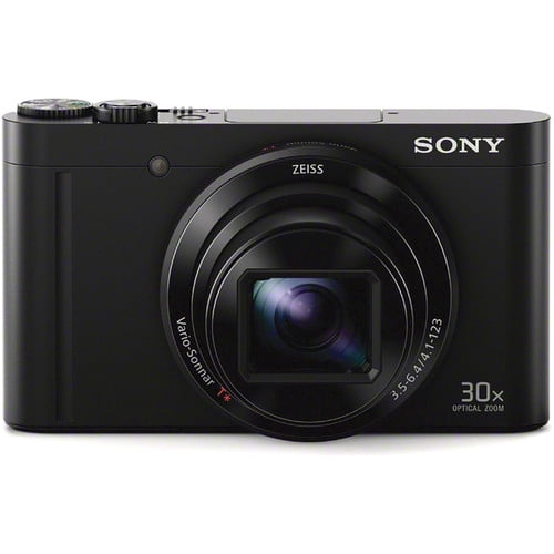 Sony Cyber-shot DSC-WX500 Digital Camera (DSCWX500/B) + 64GB Card