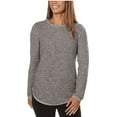 thumbnail image 3 of Jeanne Pierre Women's Fisherman Cable-Knit Sweater (Red Currant, X-Large), 3 of 16