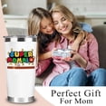 thumbnail image 2 of Gifts for Mom From Daughter Son - Birthday Gifts for Mom - Mom Tumbler 20oz Super Mommio Cup - Gifts for Mom From Daughter, Son, Husband for Valentines Day, Birthday - Super Mommio Gifts, 2 of 6