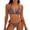 Black, variant on IFNWSV Womens Bathing Suits 2 Piece Bikini Set Adjustable Spaghetti Straps Padded Push Up Top with Side Tie Bottom Black M