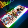 thumbnail image 1 of Alfombrilla de ratón RGB de una pieza, accesorios Kawaii para juegos, alfombrilla antideslizante para ratón, luz LED de Anime, alfombrilla para teclado Xxl LIUWENJING unisex, 1 of 2