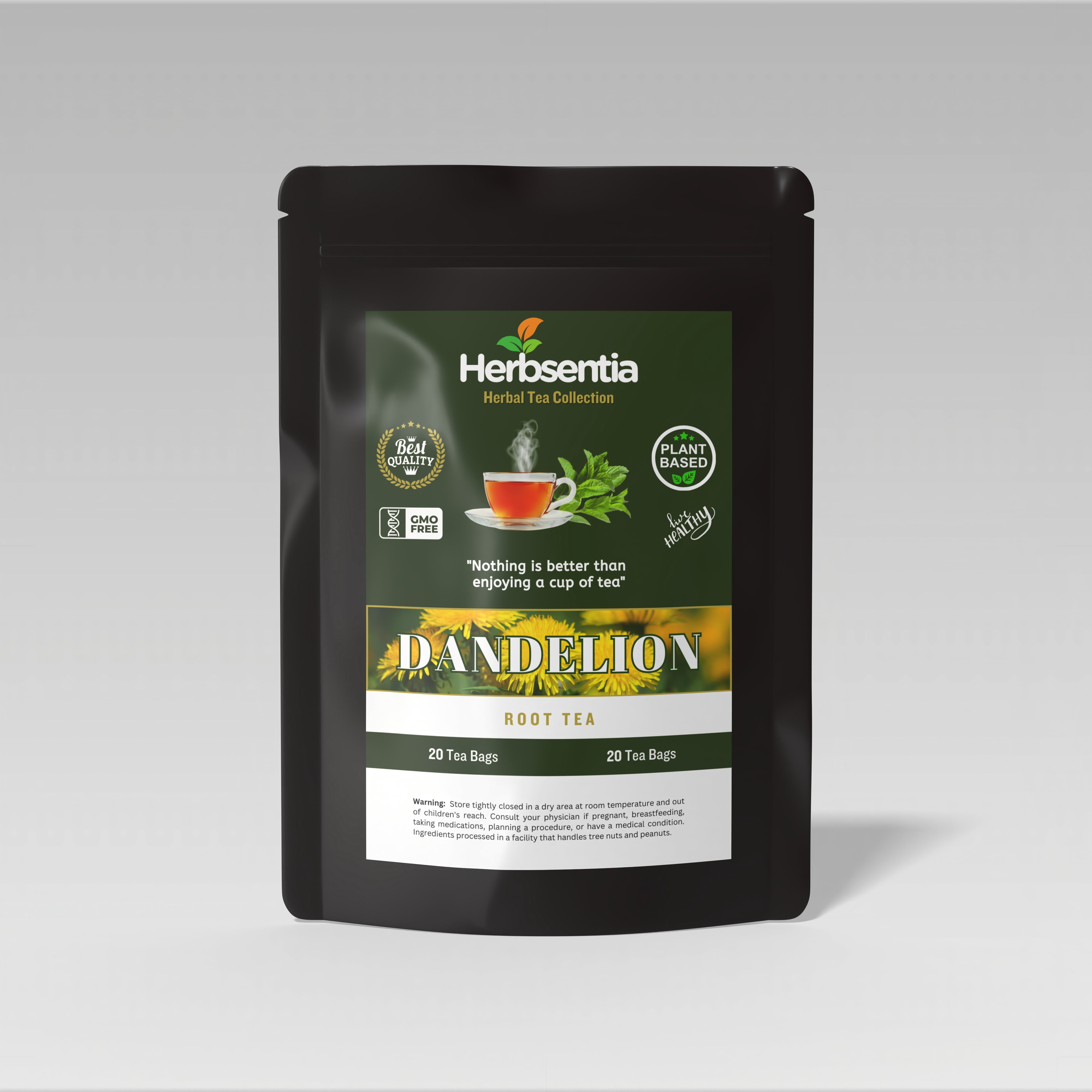 BRAVO Sugar Level Blood Cleansing Herb Tea – 20 Bags, 1 Box, Fast Shipping