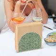 thumbnail image 3 of Yayeee Napkin Holder for Table Kitchen Paper Tissue Organization, Retro Green Abstract, 3 of 8