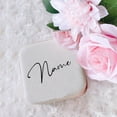 thumbnail image 5 of Personalised Jewellery Box Girls Travel Jewelry Case with Name Customized Gift for Birthdays Bridesmaids Valentine Wedding Gifts Design font 9 Pink Jewellery Box, 5 of 5