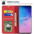thumbnail image 3 of Premium PU Leather Flip Folio Case for Samsung Galaxy S20 Plus, Protective Case with Kickstand Card Slot Magnetic Closure Shockproof Wallet Cover for Samsung Galaxy S20 Plus - Red, 3 of 14