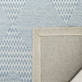 thumbnail image 4 of SAFAVIEH Marbella Aylen Geometric Area Rug, Light Blue/Ivory, 4' x 6', 4 of 7