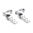 thumbnail image 3 of koolsoo Motorcycle Foot Pegs Motorcycle Part Folding Footrest Modification Foot Rest silvery, 3 of 9
