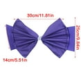 thumbnail image 5 of Wedding Chair Wraps Chair Band for Wedding Party Banques Decoration 1PC, 5 of 20