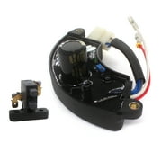 AVR Automatic Voltage Regulator & Carbon Brush For Generac LP5500 RS5500 GP5500 GP6000 GP6500 XP6500 XG6500 XG7000E GP7500E Generator