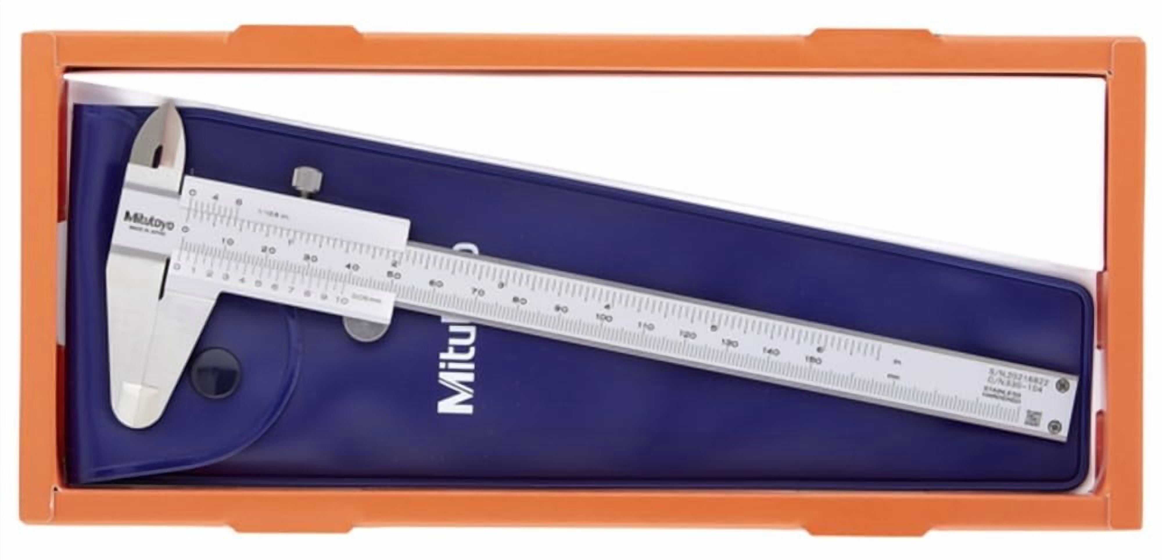 Mitutoyo Vernier Caliper,Lock Screw,0-8 In 530-118